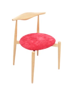 画像1: Ｌｉｐ　Ｃｈａｉｒ　リップチェア　10色　ホワイトオーク無垢ライト色