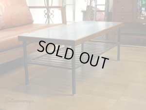 GUINNESS(ギネス）コーヒーテーブル　鉄天板