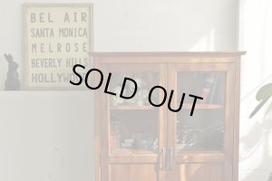 sou Cabinet ガラス扉収納キャビネット　ライノ家具店