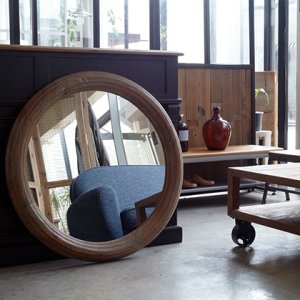 MOSH モッシュ ラウンド ミラー レーゲン Regen ライノ家具店