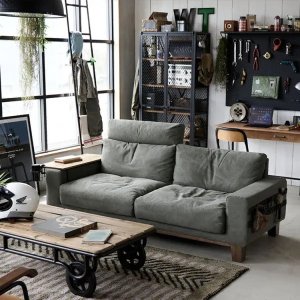 バレットソファ　3人掛け用ヘッドレスト　家具店ライノ