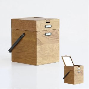 Wooden　コスメ BOX　家具店ライノ