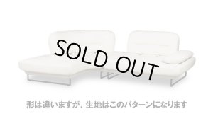 スノーホワイト × ペールグレー　家具店ライノ