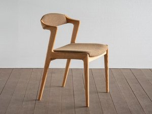 ユナFS　セミアームチェア　家具店ライノ