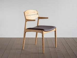ユーロS　セミアームチェア　家具店ライノ