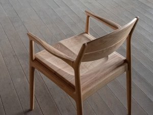 ユーロWA アームレスチェア　家具店ライノ