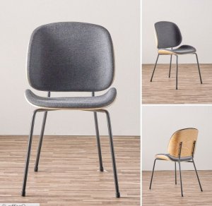 9015 チェア　ダークグレー　家具店ライノ