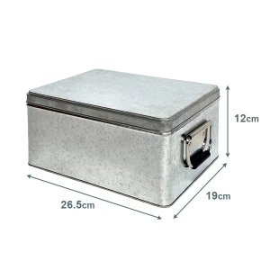 トタン　蓋付BOX　家具店ライノ