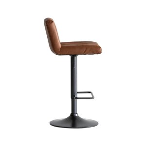 ロキ　バーチェア ブラウン　家具店ライノ