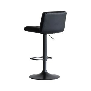 ロキ　バーチェア ブラック　家具店ライノ