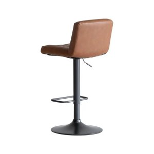 ロキ　バーチェア ブラウン　家具店ライノ