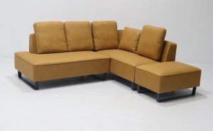 カウチ ソファ　キャメル　家具店ライノ