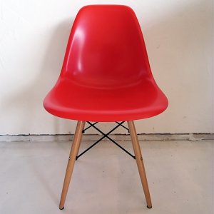 画像1: イームズ サイドシェルチェア　（Eames Shell Side Chair） 　レッド