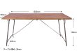 画像4: socph work-dining table　ソコフ/ワークダイニングテーブル 1550