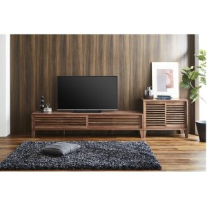 画像: RABA　ラバ　TV board　テレビボード　W1800　ウォールナット　日本製