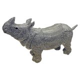 画像: キラキラ　サイ　Animal Object　W540　サイ約30%off