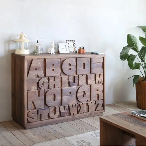 ABC　チェスト　家具店ライノ